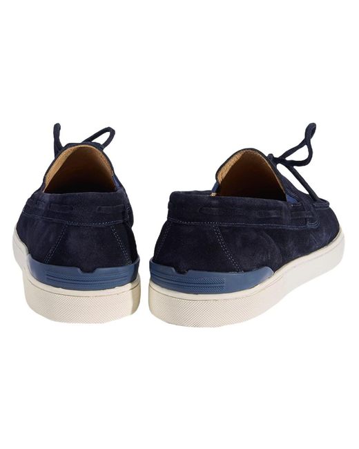 Desa Mokassin Slipper in Blue für Herren