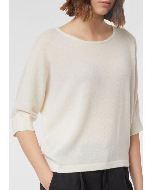 Comma, White Strickpullover