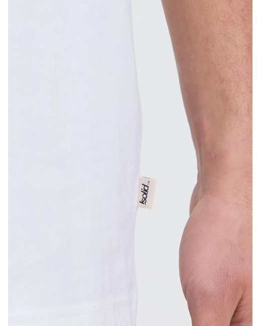 Solid Tanktop Sdfulton in White für Herren