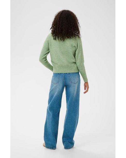 Kaffe Green Pullover Kaniel