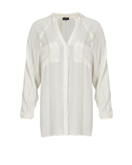 South Beach White Bluse