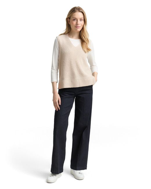 Tom Tailor Natural Pullover