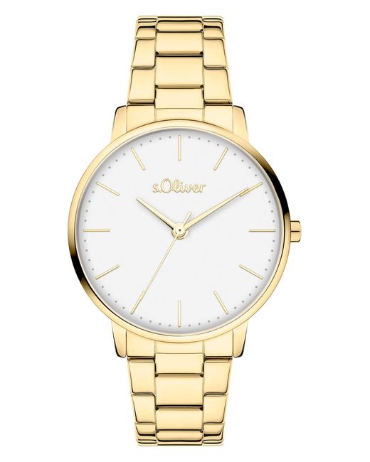 S.oliver Metallic Analoguhr