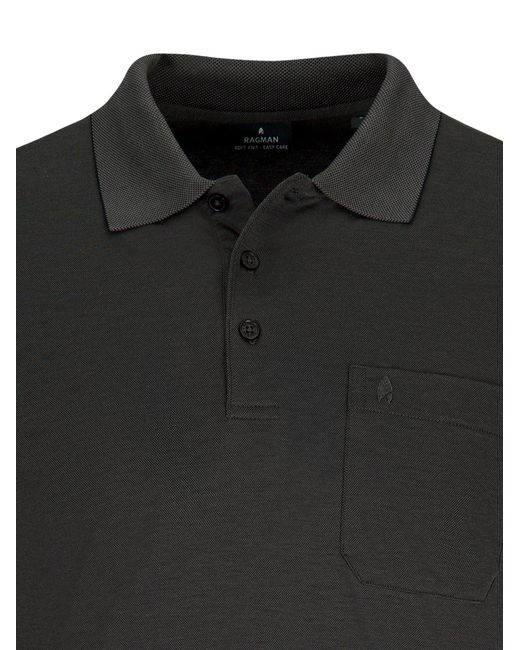 RAGMAN Shirt Basic in Gray für Herren