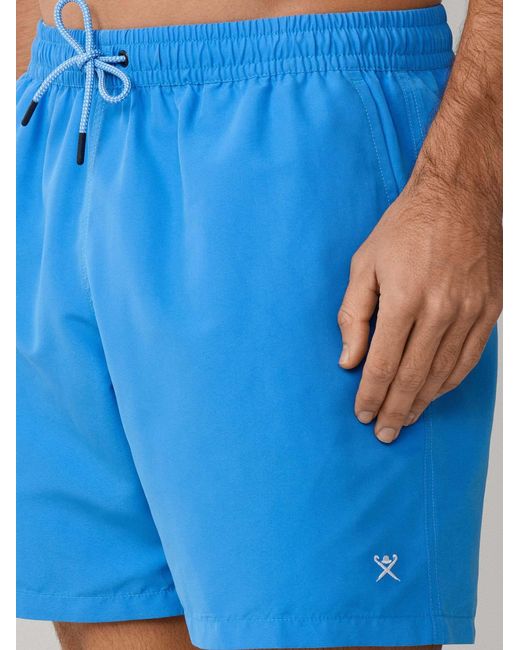 Hackett Badeshorts ICON SOLID in Blue für Herren