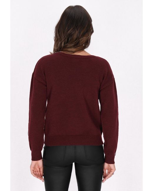 faina Red Pullover