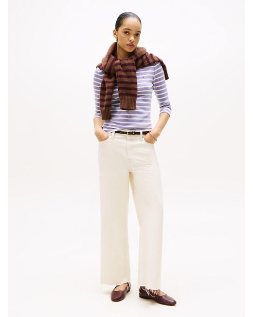 Tommy Hilfiger Purple Shirt New Cody