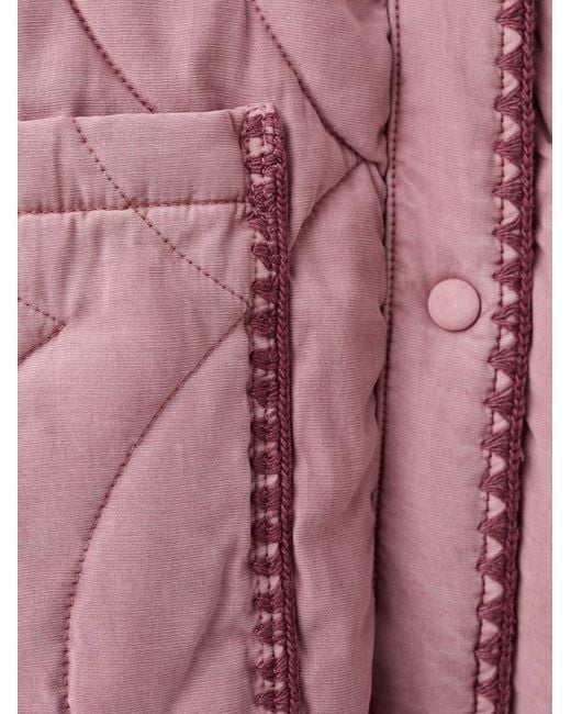 Mango Pink Jacke Zigzag