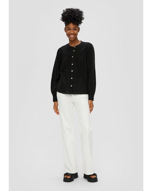 QS Black Bluse