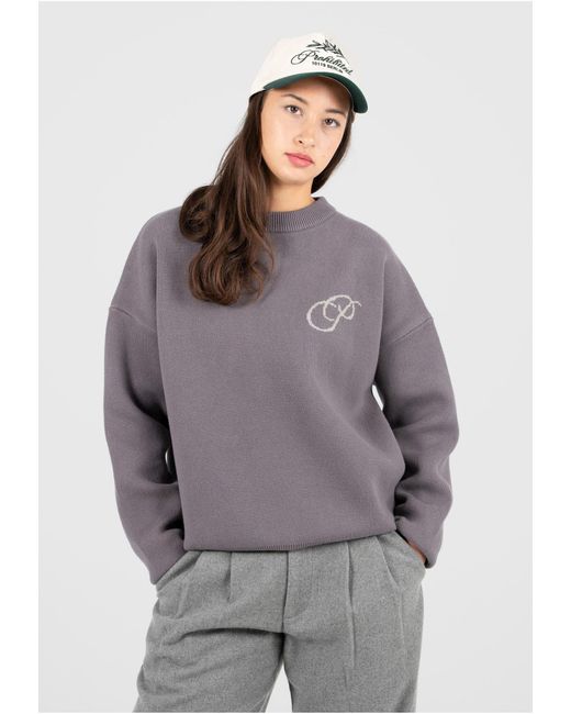Prohibited Purple Pullover Initia