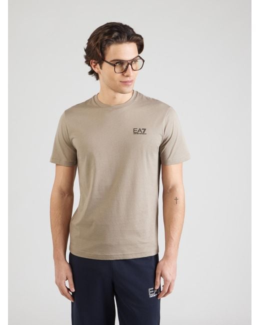 EA7 T-Shirt in Natural für Herren