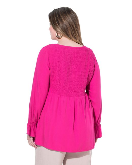 MIAMODA Pink Bluse