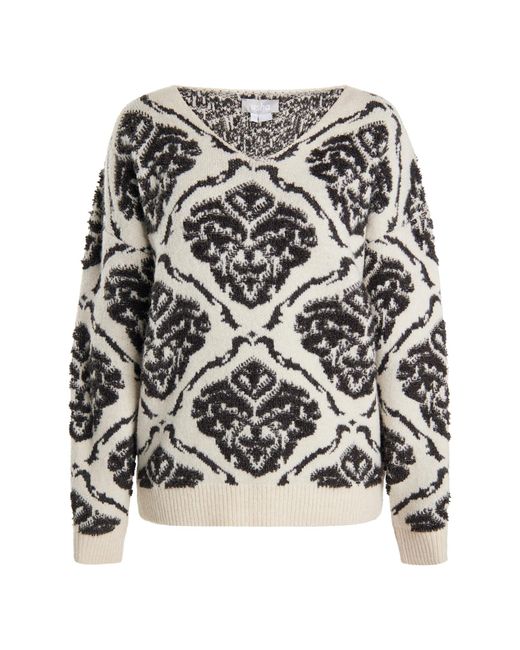 Usha Black Pullover Sivene