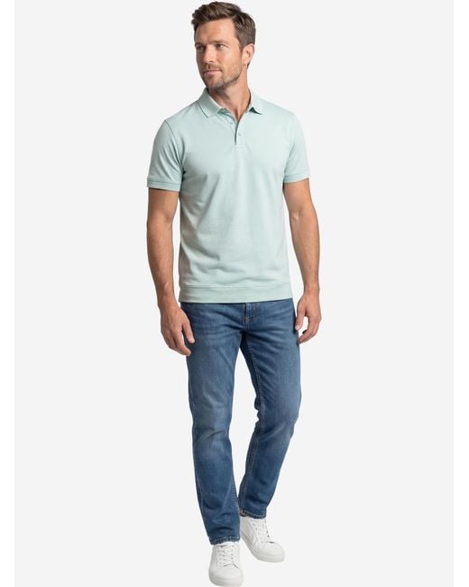 RAGMAN Shirt Basic in Blue für Herren