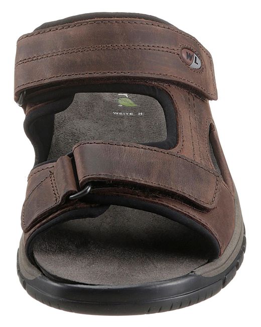 Waldläufer Pantolette in Black für Herren