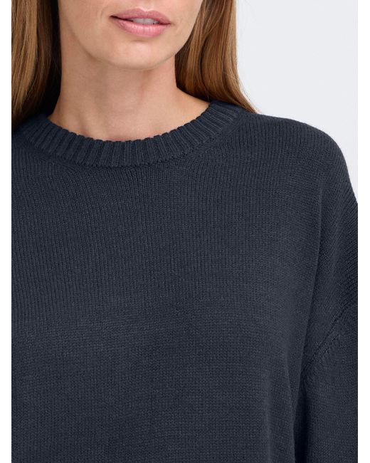 Oxmo Blue Strickpullover