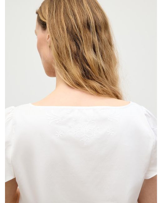 ABOUT YOU x Marie von Behrens White Bluse