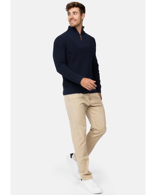 INDICODE Pullover Yassip in Blue für Herren