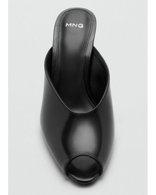 Mango Black Pantolette Sombra
