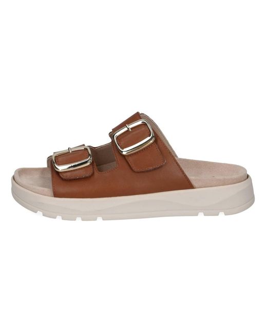 Caprice Brown Pantolette