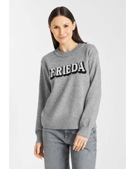 Frieda & Freddies Gray Pullover