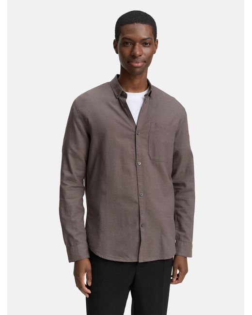 Tom Tailor Hemd in Brown für Herren