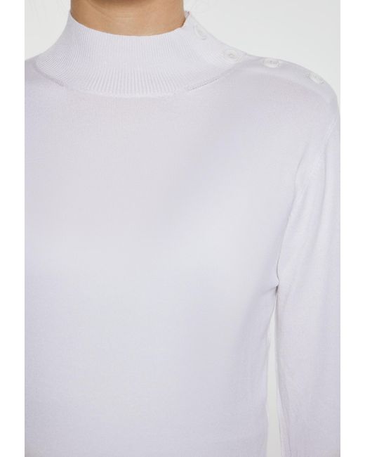 RISA White Pullover