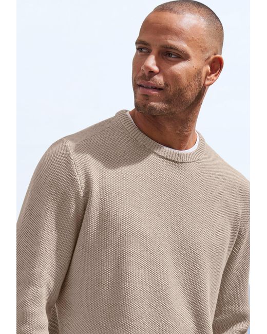 John Devin Pullover in Natural für Herren