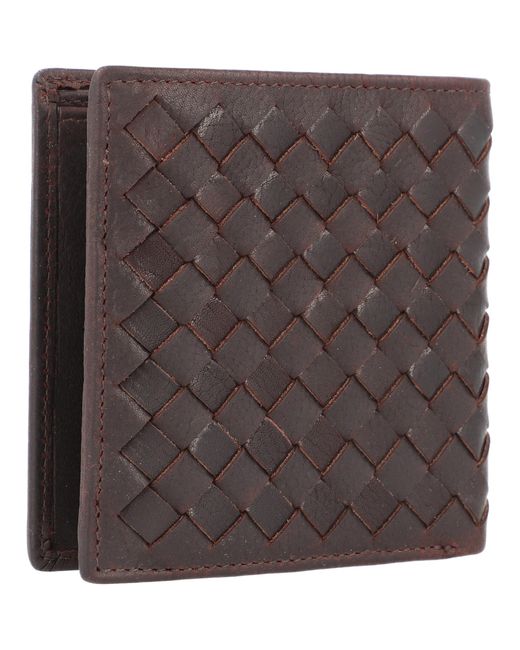 Bugatti Geldbörse Woven in Brown für Herren