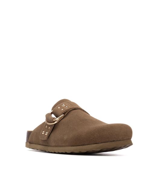 Refresh Brown Pantolette