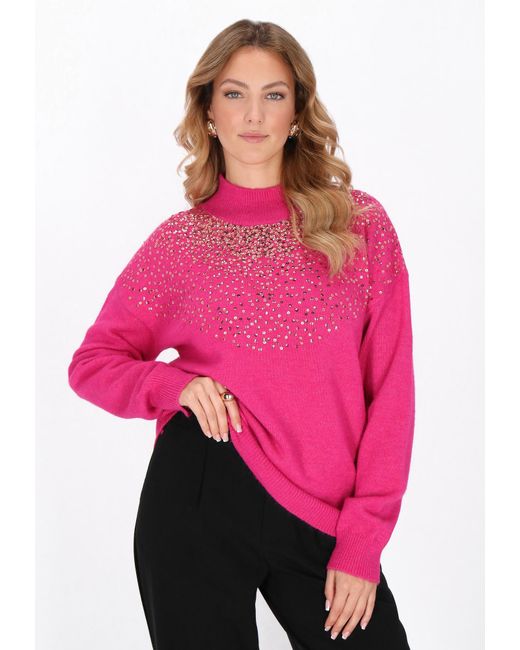 faina Pink Pullover