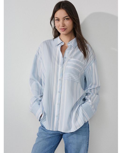 Next Blue Bluse