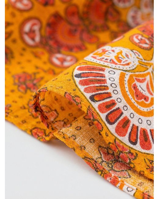 Sunsa Orange Schal