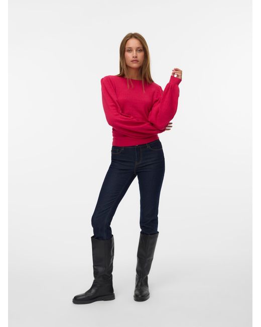 Vero Moda Red Pullover