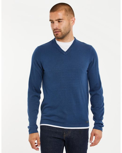 Threadbare Pullover in Blue für Herren