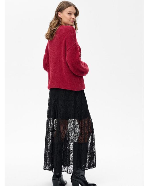 Blue Shadow Red Pullover