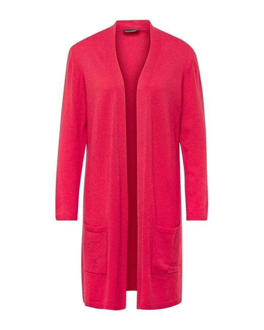Goldner Pink Strickjacke