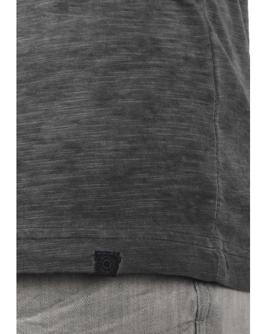 Solid T-Shirt Conley in Black für Herren