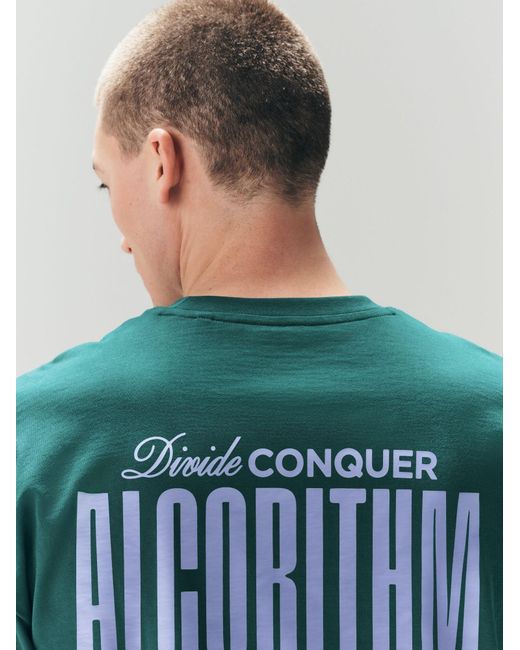 Next T-Shirt in Green für Herren