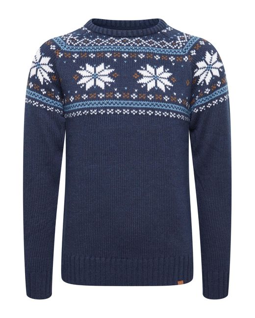 11 Project Pullover Timbro in Blue für Herren