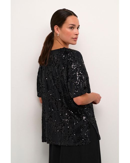 Kaffe Black Bluse