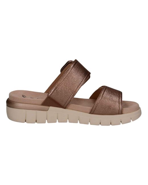 Caprice Brown Pantolette