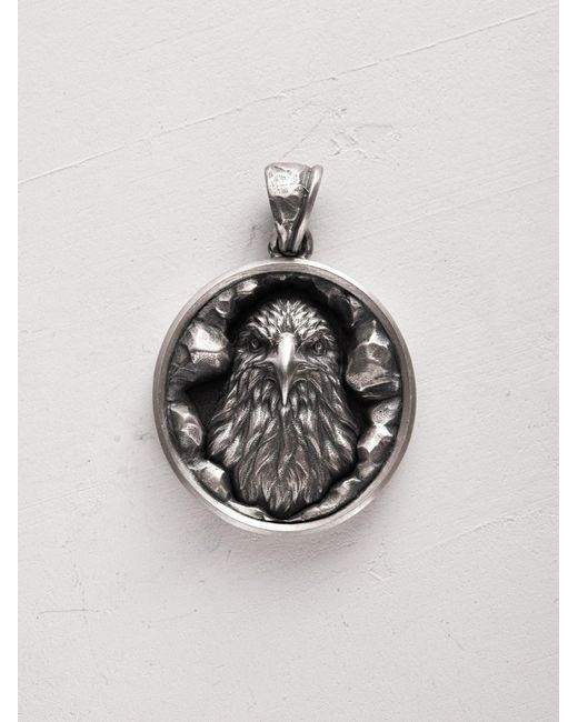 REYTEL Anhänger Eagle in Metallic für Herren