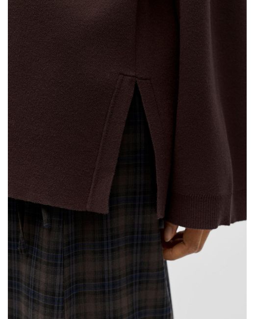 Object Brown Pullover Objreynard