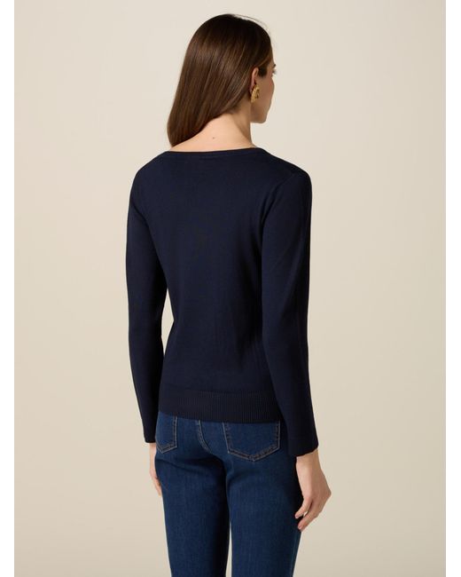 Oltre Blue Pullover