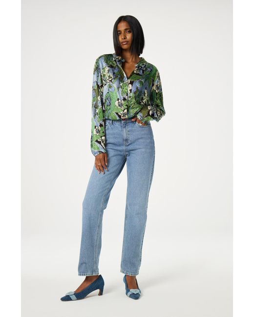 FABIENNE CHAPOT Green Bluse