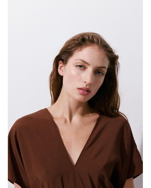 Mango Brown Kleid Sofia