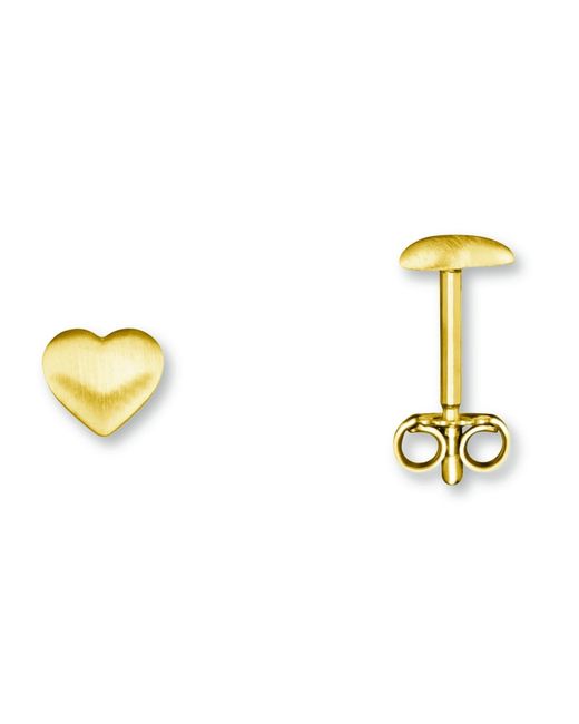 ONE ELEMENT Metallic Ohrringe Herz