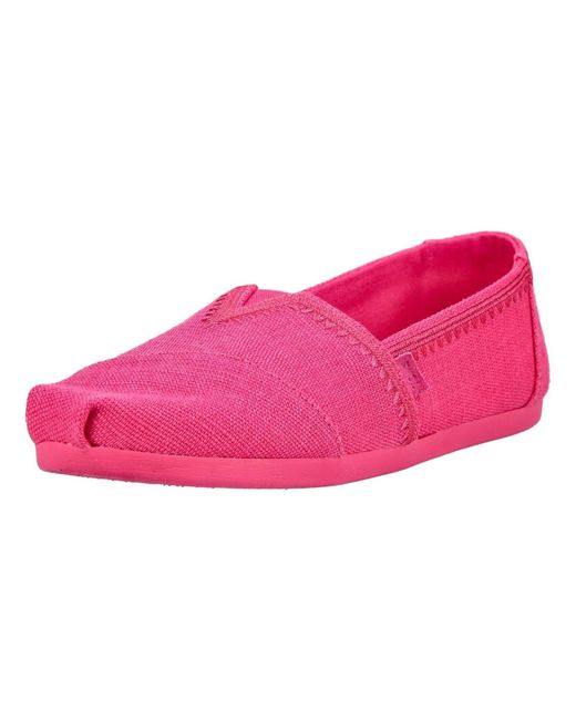 TOMS Pink Textil Slipper
