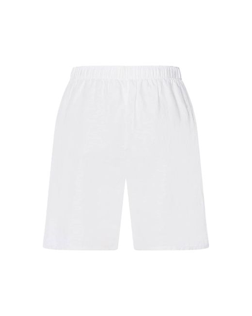 Hanro White Pyjamashorts Essentials